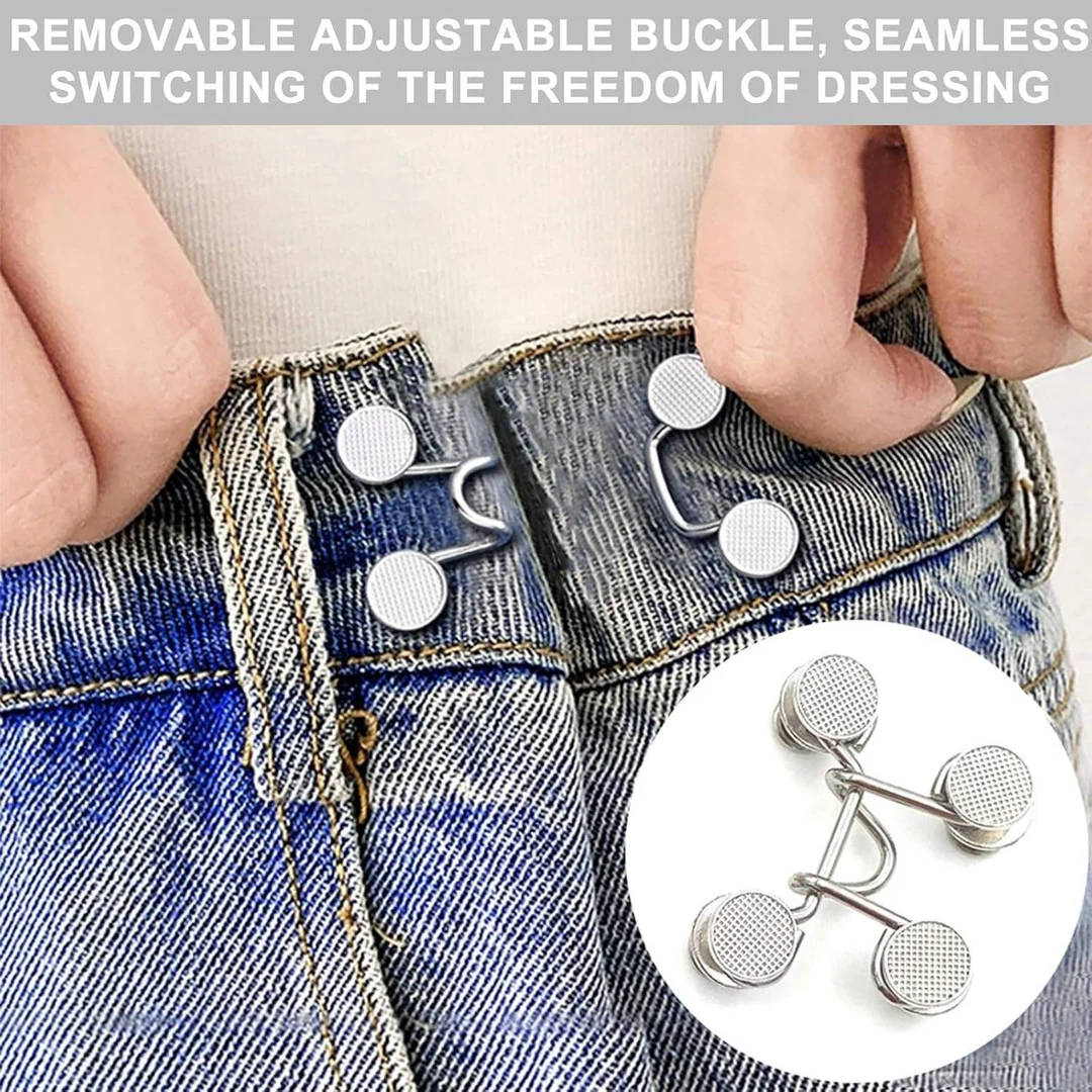 Adjustable Jeans Tightening Clip |Waist Belt Accessory for Men and Women, Perfect Fit Solution for Loose Denim image 4