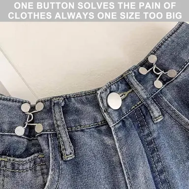 Adjustable Jeans Tightening Clip |Waist Belt Accessory for Men and Women, Perfect Fit Solution for Loose Denim thumbnail 6