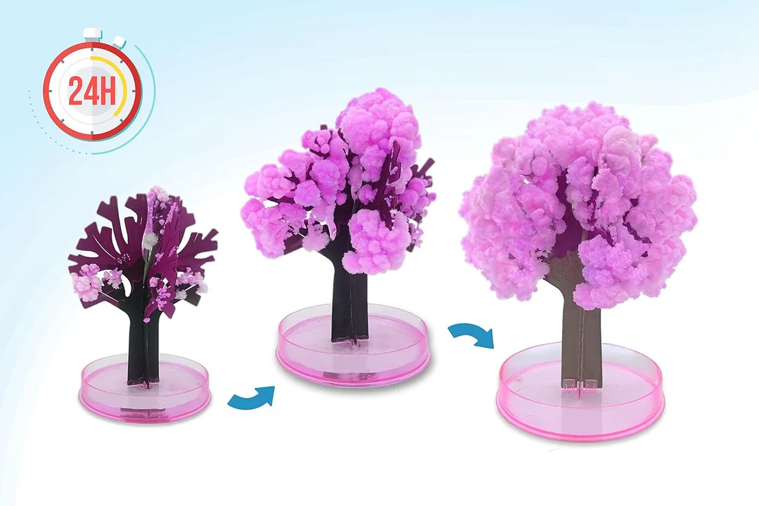 Magic Growing Tree (Mix) | DIY Crystal Growing Tree Kit for Kids| Educational Science Toy| Decorative Novelty Gift image 4