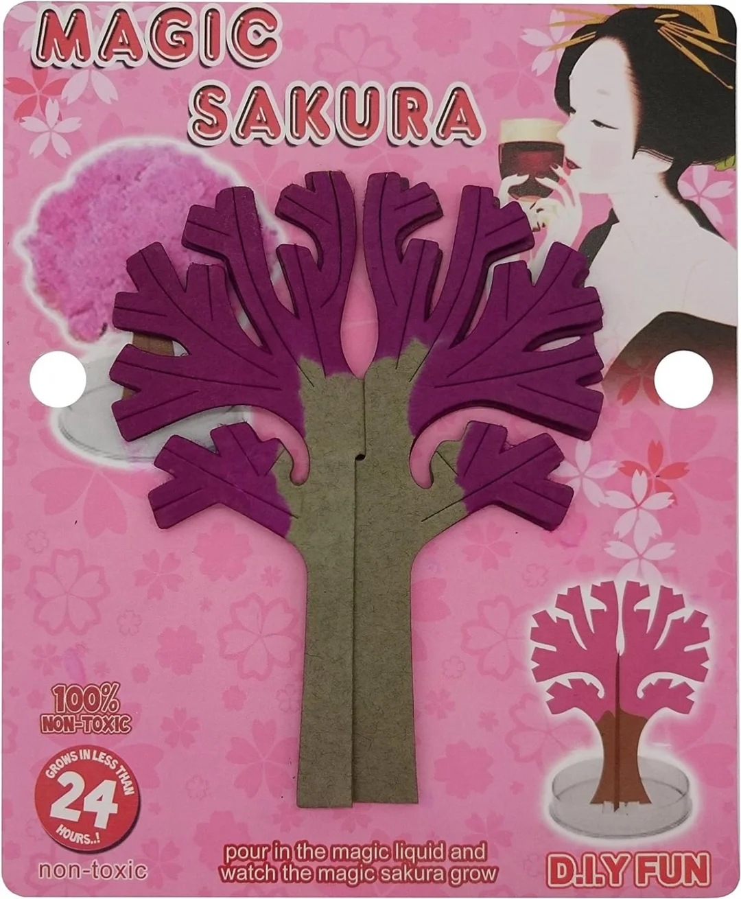 Magic Growing Tree (Mix) | DIY Crystal Growing Tree Kit for Kids| Educational Science Toy| Decorative Novelty Gift image 5
