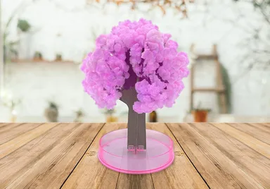 Magic Growing Tree (Mix) | DIY Crystal Growing Tree Kit for Kids| Educational Science Toy| Decorative Novelty Gift thumbnail 5