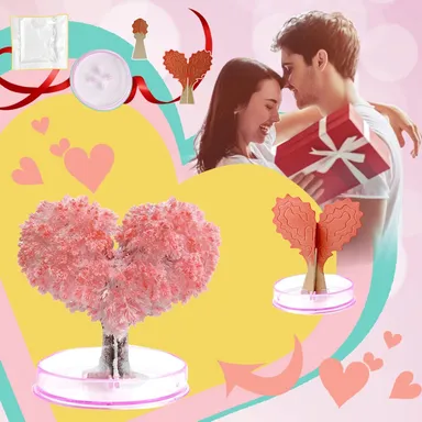 Magic Growing Tree (Mix) | DIY Crystal Growing Tree Kit for Kids| Educational Science Toy| Decorative Novelty Gift thumbnail 7