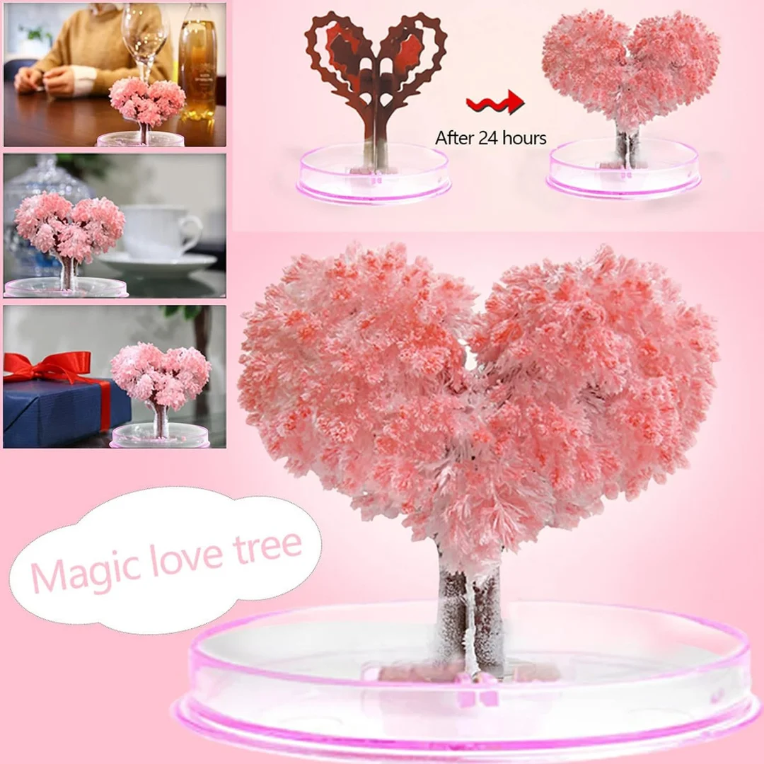 Magic Growing Tree (Mix) | DIY Crystal Growing Tree Kit for Kids| Educational Science Toy| Decorative Novelty Gift image 10