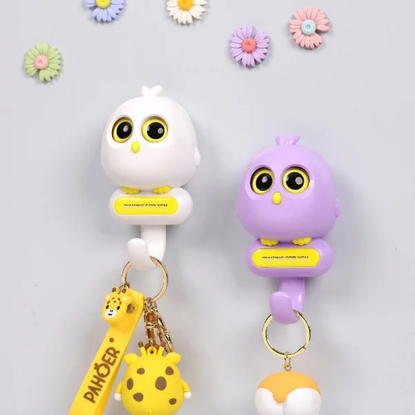 Owl Design Wall Key Holder |Decorative Key Rack for Home & Office image 1