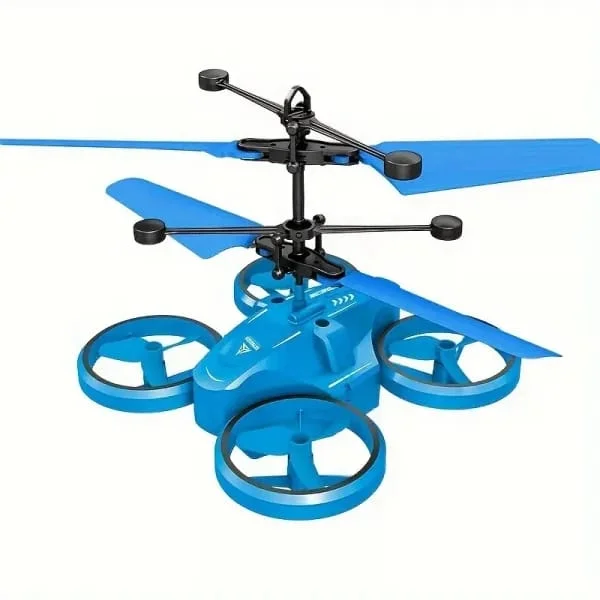 INDUCTION QUADCOPTER SENSOR HELICOPTER (2-PC) image 1