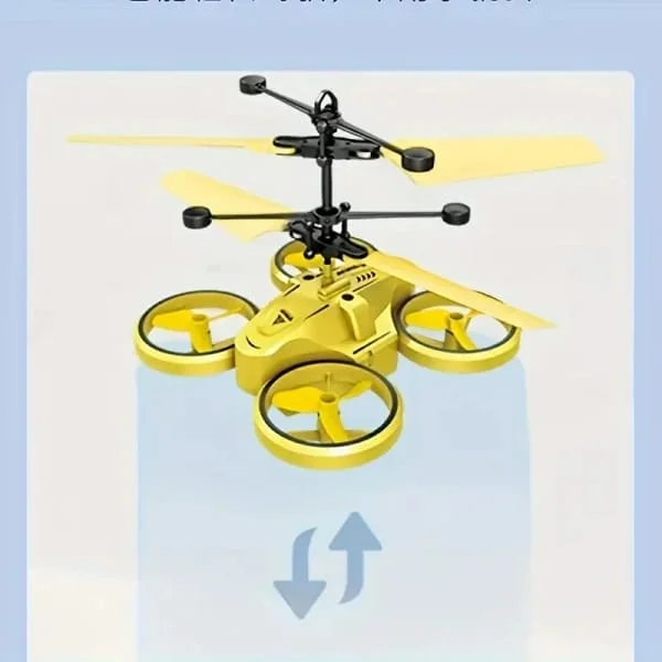 “Induction Quadcopter Sensor Helicopter | 1 PC, Remote Control Drone Toy” image 5