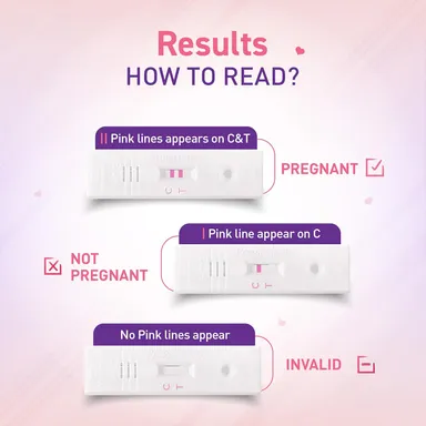 Prega News One Step Urine hCG Pregnancy Test Kit – Pack of 5 Rapid Home Pregnancy Detection Strips (99% Accurate, 5-Min Results, India) thumbnail 2