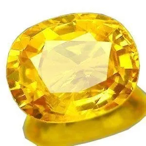 Nexgen Gems Certified Natural Yellow Pukhraj (4.25 Ratti / ~3.87 ct)