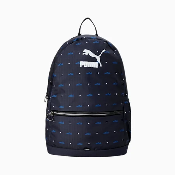 Puma Premium Black Bag | 35L Capacity | Water-Resistant | School, College & Travel Bag for Men & Women image 1