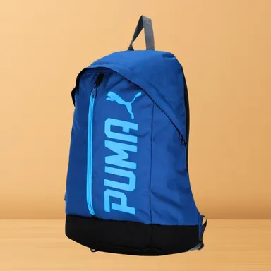 Puma Premium Blue Bag | 35L Capacity | Water-Resistant | School, College & Travel Bag for Men & Women thumbnail 4