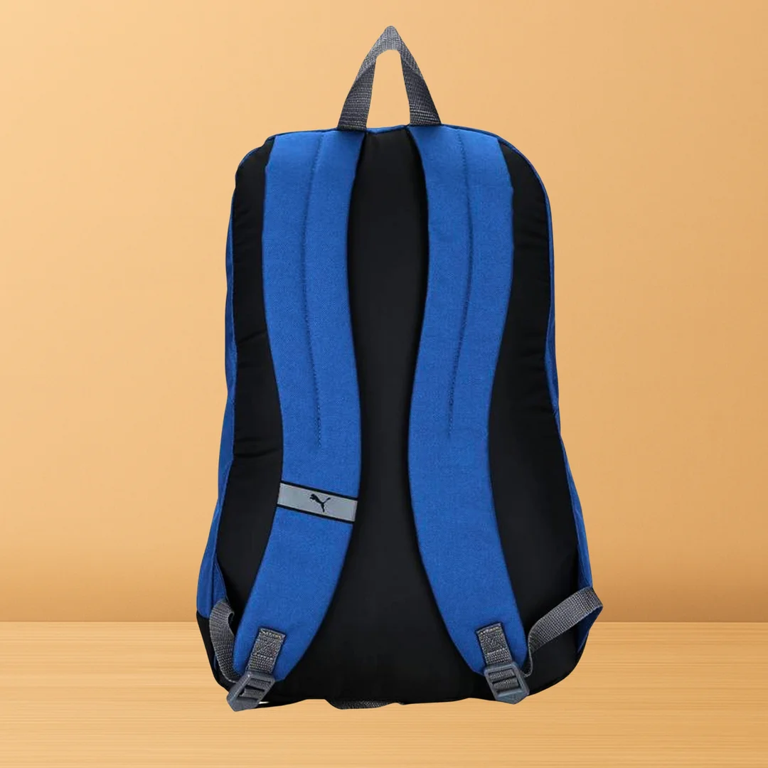 Puma Premium Blue Bag | 35L Capacity | Water-Resistant | School, College & Travel Bag for Men & Women image 7