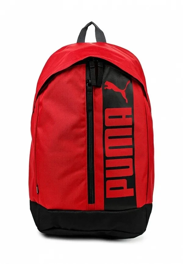 Puma Premium Red Bag 35L Capacity Water-Resistant School, College & Travel Bag for Men & Women image 1