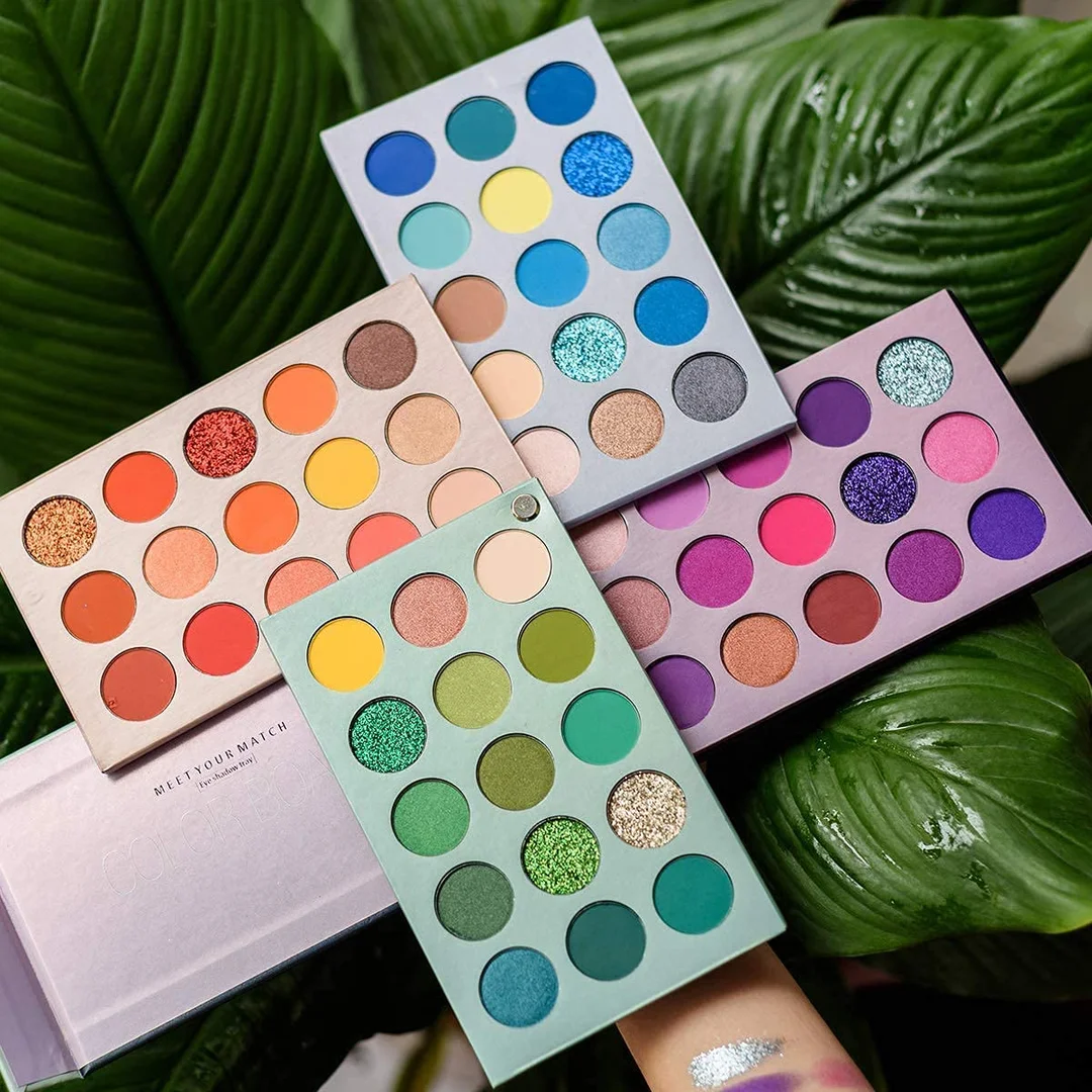 Generic Color Board 60 Shades Eyeshadow Palette | High Pigment Matte & Shimmer | 4-in-1 Professional Eye Makeup Kit image 3