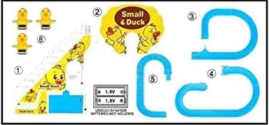Vally Small Duck Climbing & Sliding Track Toy with Music Lights| Automatic Stair| Climb Duck Roller Coaster for Toddlers & Kids thumbnail 3