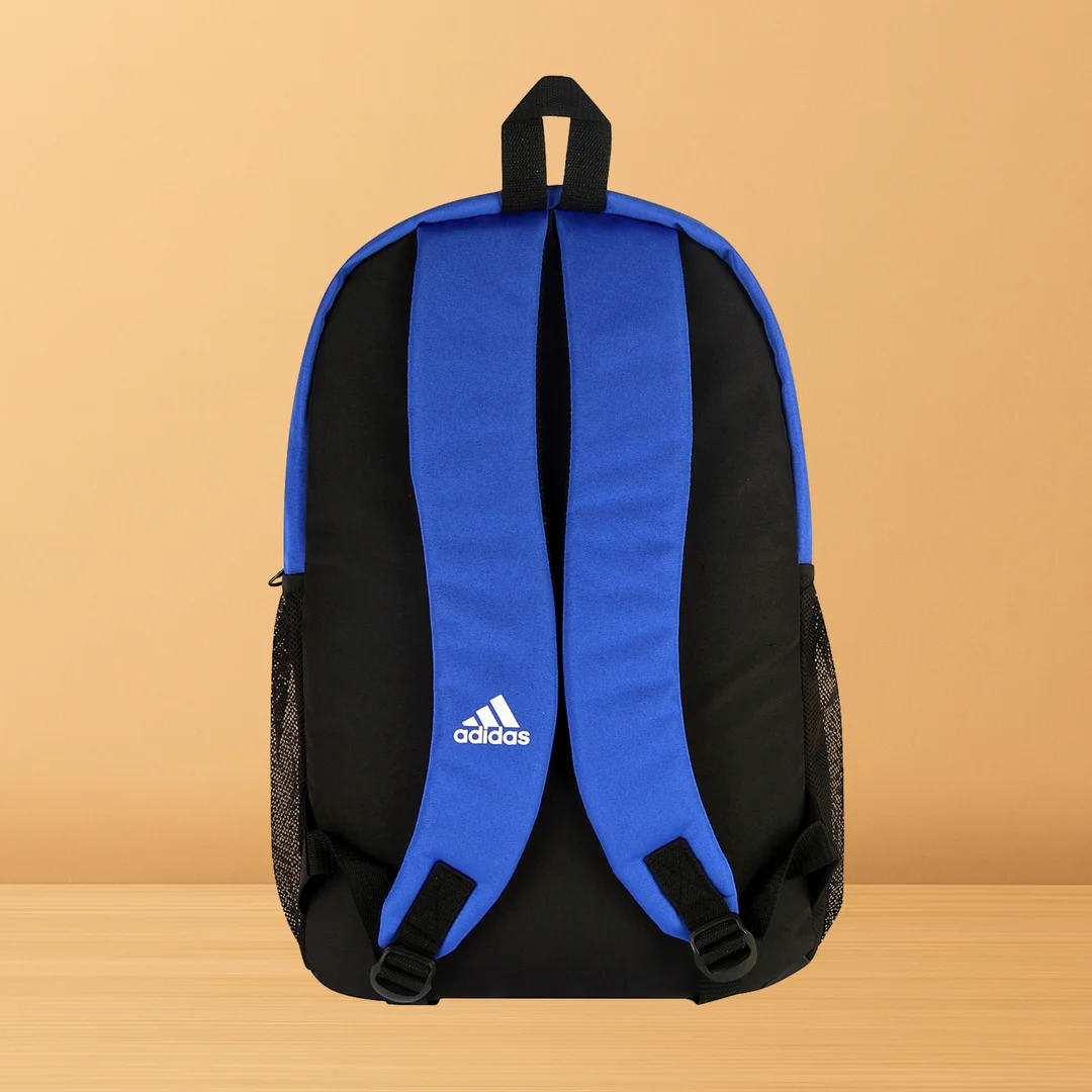 Premium Adidas-Style Blue Bag| 35L Spacious Laptop & Travel Bag | Water-Resistant | College & Office Bag for Men & Women image 5