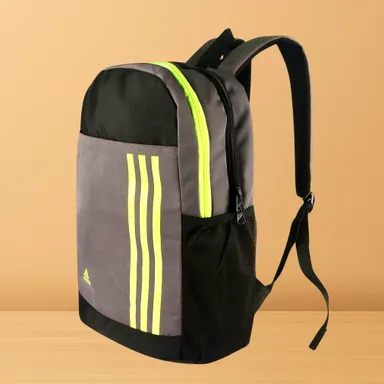 Premium Adidas-Style Grey Bag | 35L Spacious Laptop & Travel Bag | Water-Resistant | College & Office Bag for Men & Women thumbnail 4