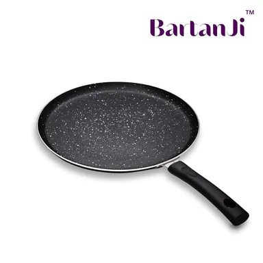 BartanJi 26cm Non-Stick Dosa Tawa |Aluminium| Gas Stove Compatible thumbnail 2