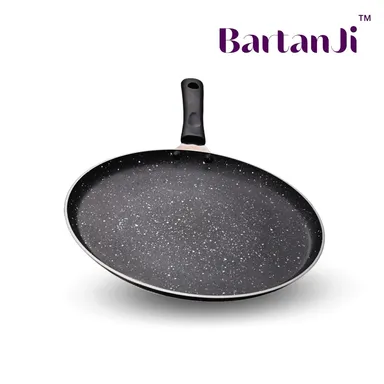 BartanJi 26cm Non-Stick Dosa Tawa |Aluminium| Gas Stove Compatible thumbnail 3