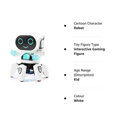 Musical Dancing Robot Car Toy for Kids – LED Flashing Lights, Sound & 2-in-1 Transforming Robot Vehicle, Battery Operated Birthday Gift for Boys & Girls thumbnail 3