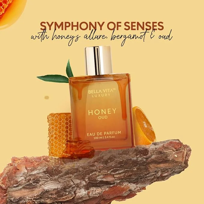 Bella Vita Honey Eau De Parfum for Women 100ml Long-lasting Sweet Scent image 1