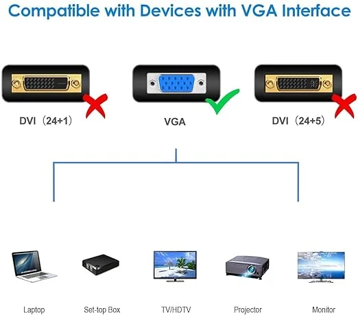 VVL 1.5m High Quality vga to vga cable for computer, projector, smps  image 4