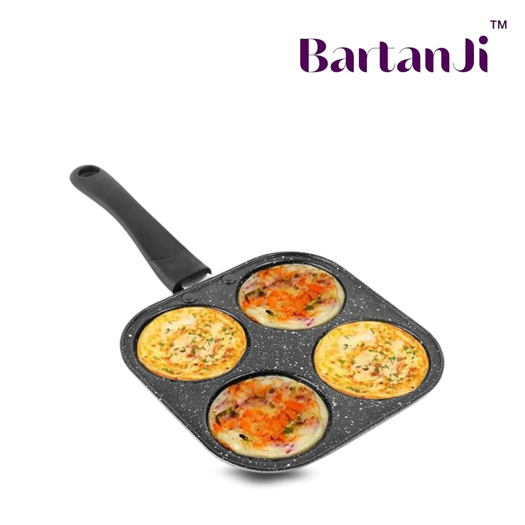 BartanJi Non Stick Four Cavity Mini Snack Maker image 2