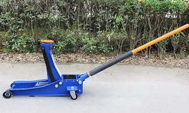 Driger 4 Ton Low Profile Hydraulic Floor Trolley Jack With Double Piston | 510 mm Maximum Lifting Height thumbnail 3
