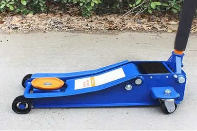 Driger 4 Ton Low Profile Hydraulic Floor Trolley Jack With Double Piston | 510 mm Maximum Lifting Height thumbnail 0