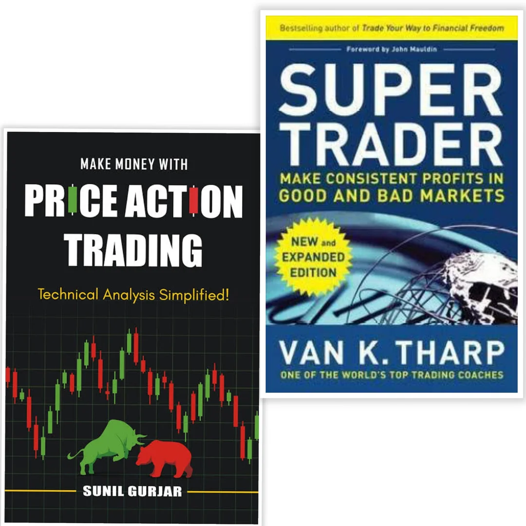 Combo Price Action Trading Book + Super Trader Paperback Set for Indian Stock |Forex Traders Technical Analysis Risk Management Guide image 1