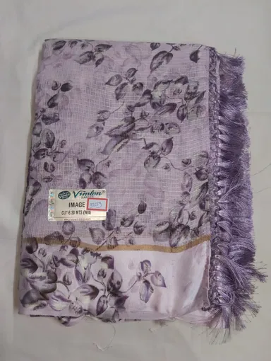 Vimlon Elegant Woven Designer Saree for Women with Matching Blouse for Wedding Functions thumbnail 1
