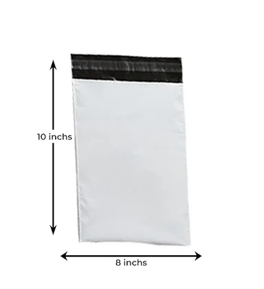 Plain Courier Packet with POD Jacket | Tamper-Proof Self Adhesive | Poly Mailer Bag thumbnail 2