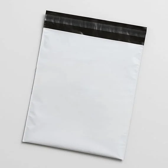 Plain Courier Packet with POD Jacket | Tamper-Proof Self Adhesive | Poly Mailer Bag image 1