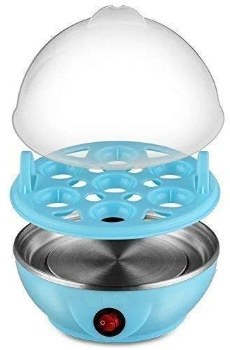 Electric Egg Boiler 7-Egg Poacher Machine 350W with Automatic Off, Multi-Function Steaming Cooking Boiling Frying Rack, Fast Kitchen Appliance (Multicolour) image 4
