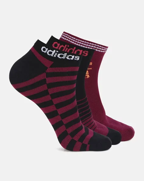 Premium Adidas-Style Socks- Soft, Breathable, Anti-Odour Cotton Blend- Daily Wear, Gym & Running Socks for Men & Women 3 PAIRS image 1