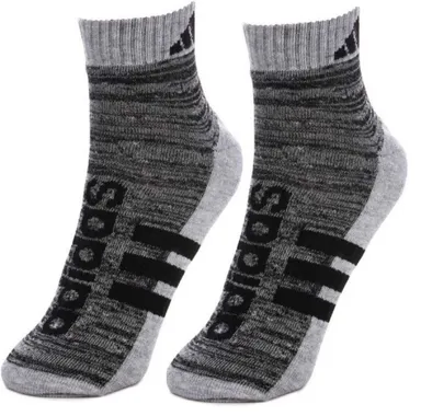 Adidas Men Ankle Length Cotton Blend Socks Pack of 3 (AD‑2959) |Blue Depth |Black |Grey Melange thumbnail 3