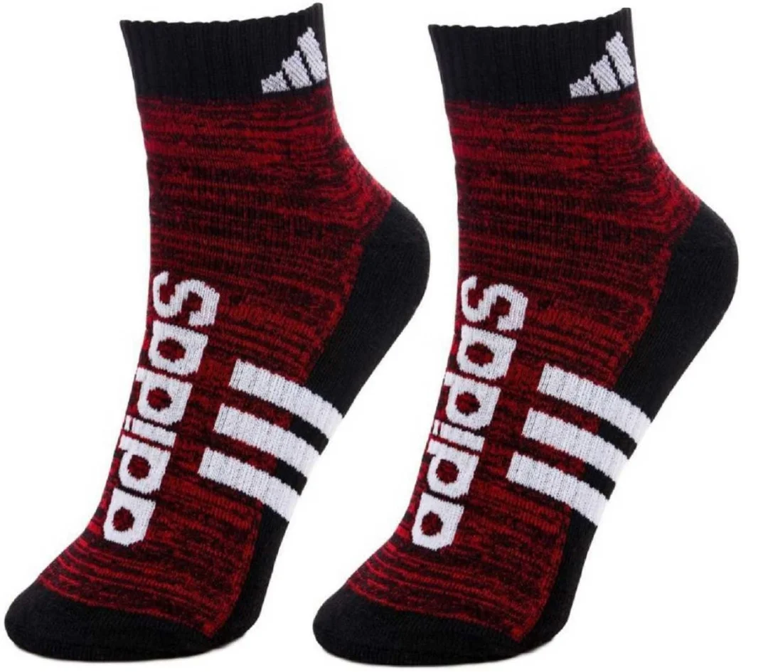 Adidas Men Ankle Length Cotton Blend Socks Pack of 3 (AD‑2959) |Blue Depth |Black |Grey Melange image 2