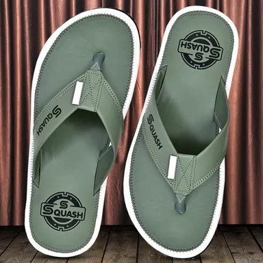 Squash Extra Comfort Green slippers flippers  thumbnail 0