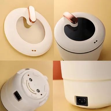 Multi-Function Non-Stick Electric Rice Cooker Mini Cooking Pot with Ceramic Inner Liner, Intelligent Panel, Scheduled Cooking for Home & Hostel Use thumbnail 6