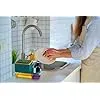 Plastic 3-in-1 Soap Pump Dispenser – Dish Soap Liquid Dispenser with Sponge Holder & Compact Sink Organizer for Kitchen Sink Countertop Bathroom thumbnail 4