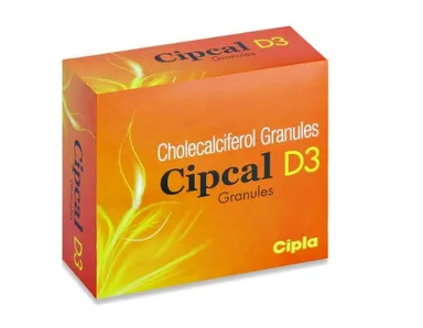 Cipla Cipcal D3 Cholecalciferol Granules 10 g Bone & Joint Health Supplement – Vitamin D3 Daily Use, Better Calcium Absorption, Immune & Bone Strength Support (buy online best price India) thumbnail 0