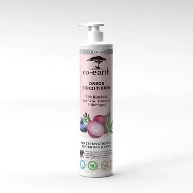 Colorbar Co‑Earth Onion Conditioner 300 ml Deep Nourishing Hair Strengthening Conditioner with Red Onion Seed Oil| Argan Oil & Bhringraj for Hair Growth & Shine thumbnail 0