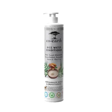 ColorBar Co-Earth Rice Water Conditioner 300 ml  For Damage Repair, Smoothening | Hair Nourishment, Paraben-Free, Sulfate-Free. thumbnail 0