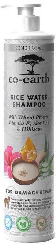 Rice Water Shampoo 300 ml with Rice Extract, Wheat Protein, Aloe Vera & Hibiscus for Hair Growth, Damage Repair| Hair Fall Control| Frizz Reduction & Scalp Hydration for All Hair Types image 1