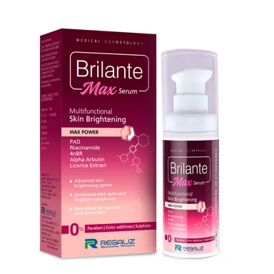 Regaliz Brilante Max Serum 30 ml – Alpha Arbutin & Licorice Brightening Face Serum for Dark Spots, Uneven Tone & Radiant Glow thumbnail 0