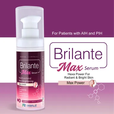 Regaliz Brilante Max Serum 30 ml – Alpha Arbutin & Licorice Brightening Face Serum for Dark Spots, Uneven Tone & Radiant Glow thumbnail 1