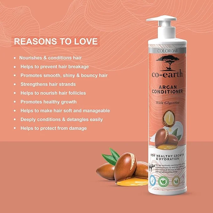 Argan Conditioner 300 ml |Deep Nourish & Shine with Argan Oil for Frizz Control| Soft Shiny Hair, Dry & Damaged Hair Treatment image 2