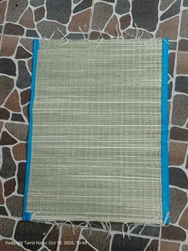 Dharbai Grass Mat for Meditation Spiritual Kusha Mat Attracts Good Cosmic Energy  thumbnail 1