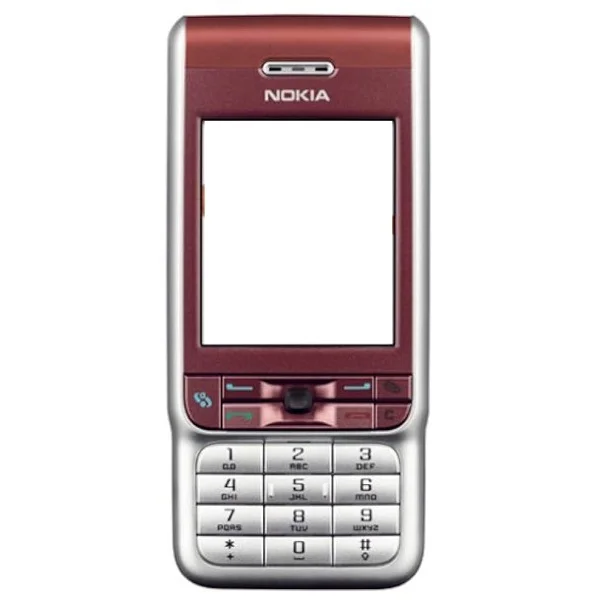 Nokia 3230 Full Body Housing Red Replacement Mobile Shell ABS Plastic Full Housing Panel Front Back Frame for Nokia 3230 Spare Part image 1