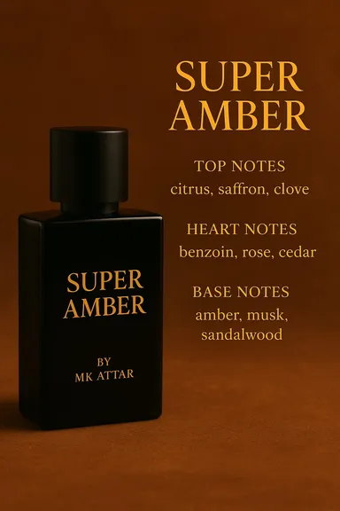 Super Amber Premium Amber Fragrance Oil Bottle 10-30 ml Warm Resinous Amber Perfume Oil for Diffuser Candle Making Aromatherapy Air Freshener Home Blends thumbnail 0