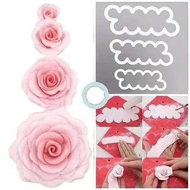 Must Visit Fondant Smoother Cake Decorating Tools| Pastry Icing Smoother Polisher for Cake Candy Decorating and Baking| Smooth Fondant Surface for Professional Cake Art thumbnail 2